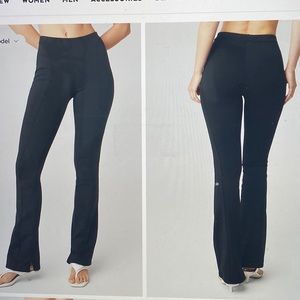 Aloyoga High-Waist Zip It Flare Leggings size S (4-6)